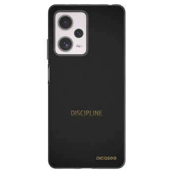 Picasee husă neagră din silicon pentru Xiaomi Redmi Note 12 Pro+ 5G - Discipline