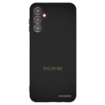 Picasee husă neagră din silicon pentru Samsung Galaxy A14 4G A145R - Discipline