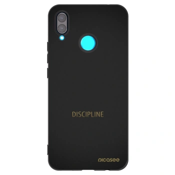 Picasee husă neagră din silicon pentru Huawei Nova 3 - Discipline