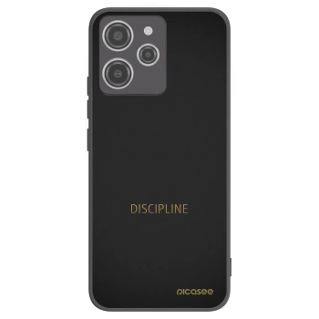 Picasee husă neagră din silicon pentru Xiaomi Redmi 12 4G - Discipline