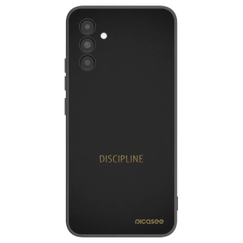Picasee husă neagră din silicon pentru Samsung Galaxy A04s A047F - Discipline