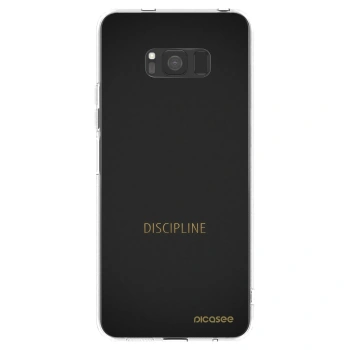 Picasee husă transparentă din silicon pentru Samsung Galaxy S8 G950F - Discipline