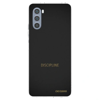 Picasee husă transparentă din silicon pentru Motorola Moto G62 - Discipline