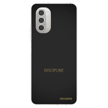 Picasee husă transparentă din silicon pentru Motorola Moto G51 - Discipline