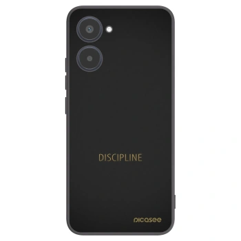 Picasee husă neagră din silicon pentru Realme 10 4G - Discipline
