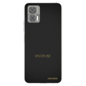 Picasee husă transparentă din silicon pentru Motorola Edge 30 Neo - Discipline