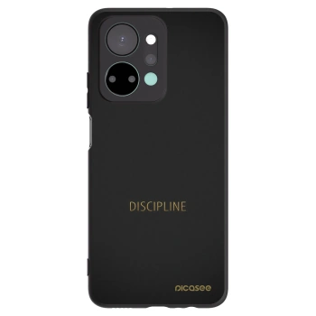 Picasee husă neagră din silicon pentru Honor X7a - Discipline