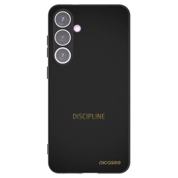 Picasee husă neagră din silicon pentru Samsung Galaxy S24+ S926B 5G - Discipline