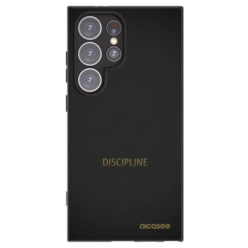 Picasee husă neagră din silicon pentru Samsung Galaxy S24 Ultra S928B 5G - Discipline