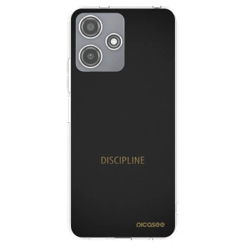 Picasee husă transparentă din silicon pentru Xiaomi Redmi 12 5G - Discipline