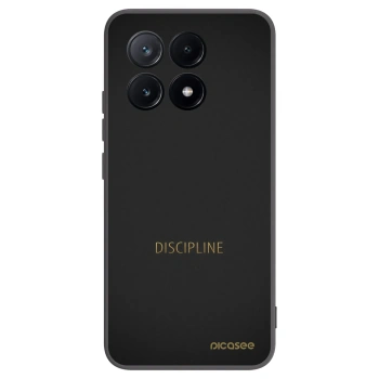 Picasee husă neagră din silicon pentru Xiaomi Poco X6 Pro - Discipline