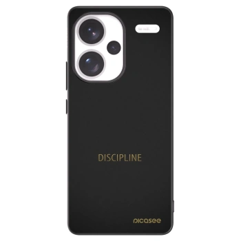 Picasee husă neagră din silicon pentru Xiaomi Redmi Note 13 Pro+ 5G - Discipline
