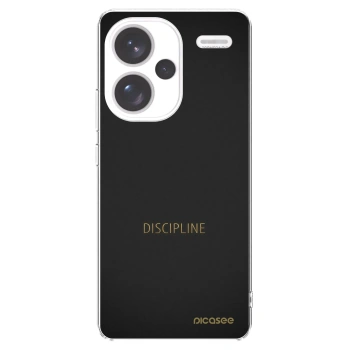 Picasee husă transparentă din silicon pentru Xiaomi Redmi Note 13 Pro+ 5G - Discipline