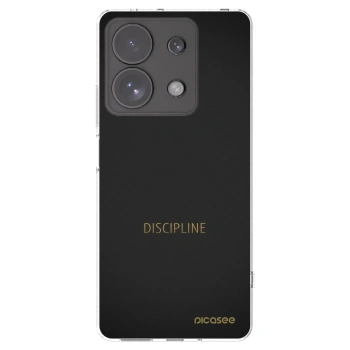 Picasee husă transparentă din silicon pentru Xiaomi Redmi Note 13 Pro 4G - Discipline