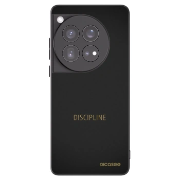 Picasee husă neagră din silicon pentru OnePlus 12 5G - Discipline