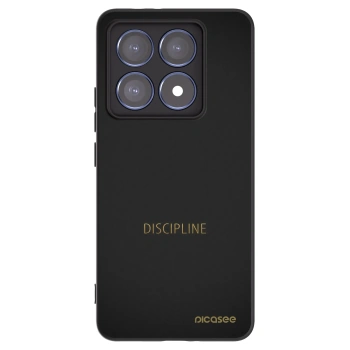 Picasee husă neagră din silicon pentru Xiaomi 14T Pro - Discipline