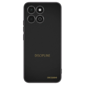 Picasee husă neagră din silicon pentru Honor 200 Smart 5G - Discipline