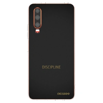 Picasee husă transparentă din silicon pentru Huawei P30 - Discipline