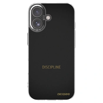 Picasee husă transparentă din silicon pentru Apple iPhone 17 - Discipline