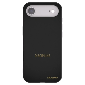 Picasee husă neagră din silicon pentru Apple iPhone Air - Discipline