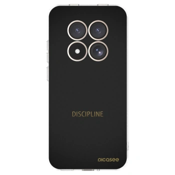 Picasee husă transparentă din silicon pentru Xiaomi Redmi Note 15 Pro 4G - Discipline