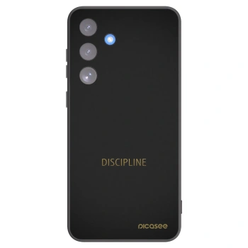 Picasee husă neagră din silicon pentru Samsung Galaxy S25 FE 5G - Discipline