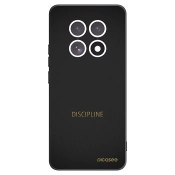 Picasee husă neagră din silicon pentru Xiaomi Redmi Note 15 - Discipline
