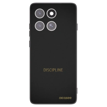 Picasee husă neagră din silicon pentru Motorola Edge 60 Fusion - Discipline