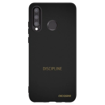 Picasee husă neagră din silicon pentru Huawei P30 Lite - Discipline