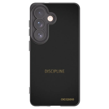 Picasee husă neagră din silicon pentru Samsung Galaxy S26 - Discipline