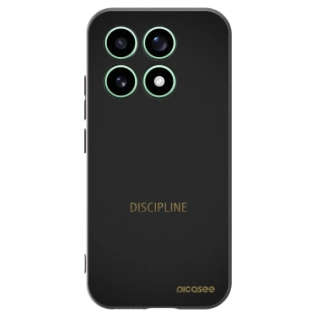 Picasee husă neagră din silicon pentru Xiaomi 17 - Discipline