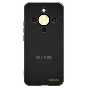 Picasee husă neagră din silicon pentru Honor Magic8 Lite 5G - Discipline
