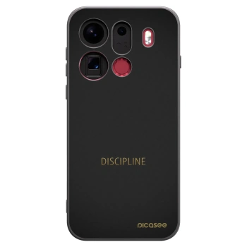 Picasee husă neagră din silicon pentru OPPO Find X9 Pro - Discipline
