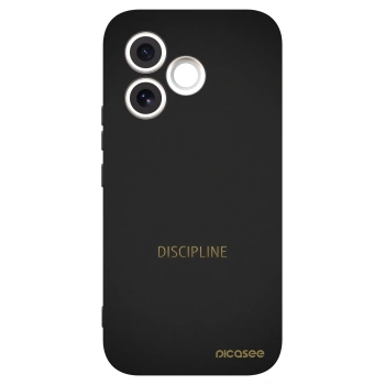 Picasee husă neagră din silicon pentru Honor 600 Lite - Discipline