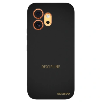 Picasee husă neagră din silicon pentru Honor 600 - Discipline