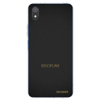Picasee husă transparentă din silicon pentru Xiaomi Redmi 7A - Discipline