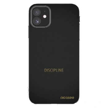 Picasee husă transparentă din silicon pentru Apple iPhone 11 - Discipline