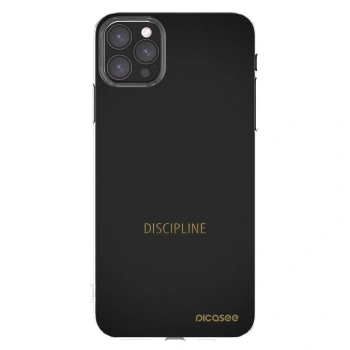 Picasee husă transparentă din silicon pentru Apple iPhone 11 Pro Max - Discipline