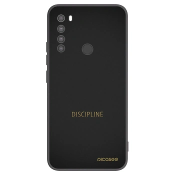 Picasee husă neagră din silicon pentru Xiaomi Redmi Note 8 - Discipline