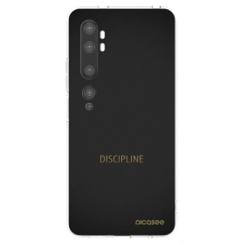 Picasee husă transparentă din silicon pentru Xiaomi Mi Note 10 (Pro) - Discipline