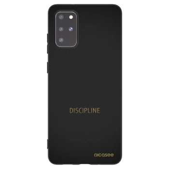 Picasee husă neagră din silicon pentru Samsung Galaxy S20+ G985F - Discipline