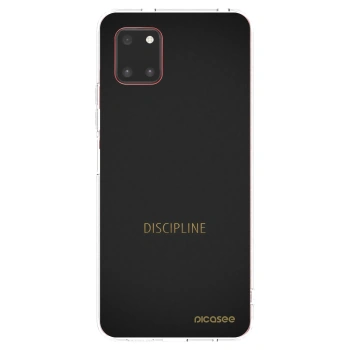 Picasee husă transparentă din silicon pentru Samsung Galaxy Note 10 Lite N770F - Discipline