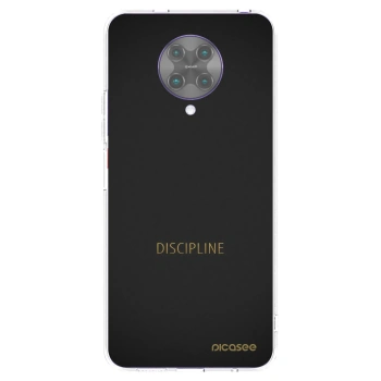Picasee husă transparentă din silicon pentru Xiaomi Poco F2 Pro - Discipline
