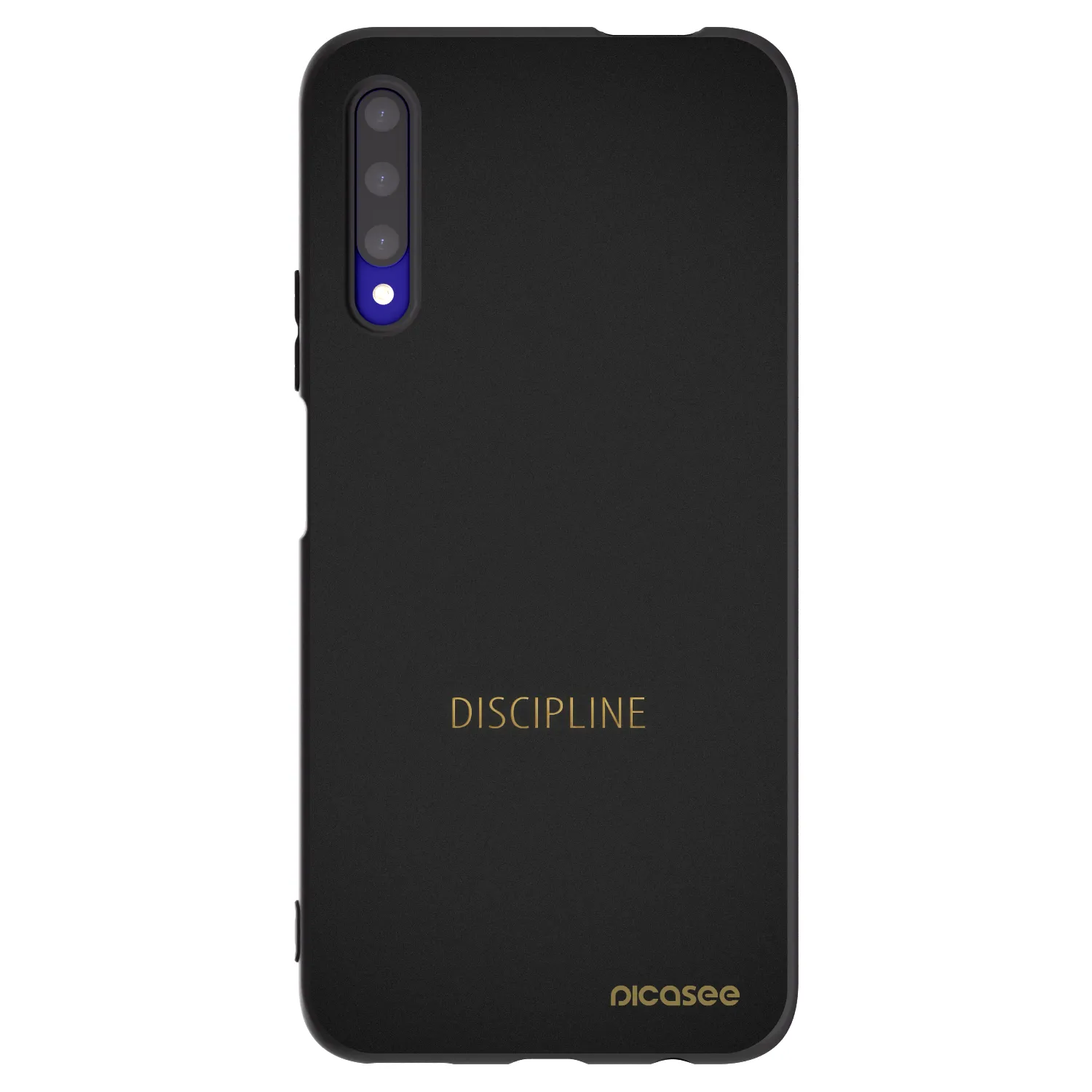 Picasee husă neagră din silicon pentru Honor 9X Pro - Discipline
