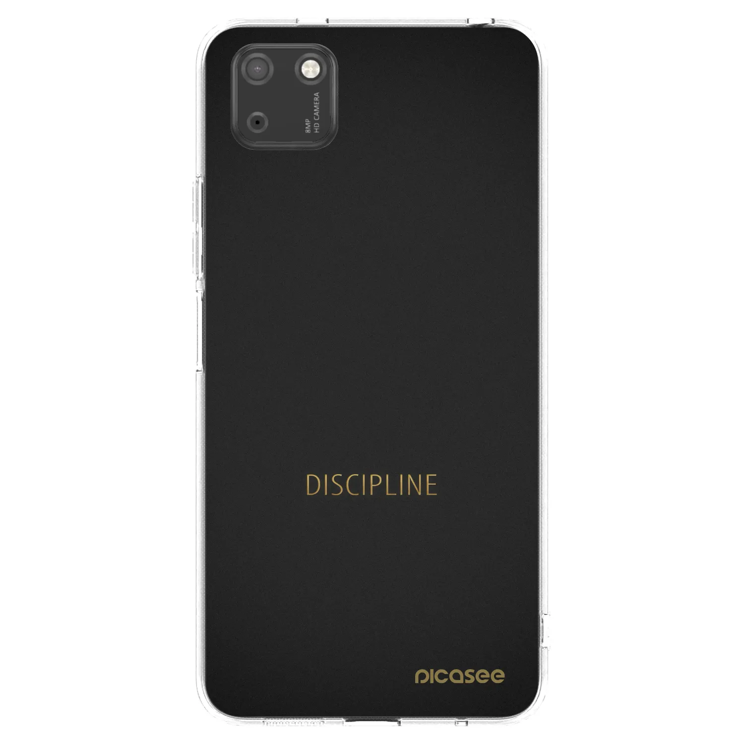 Picasee husă transparentă din silicon pentru Huawei Y5P - Discipline