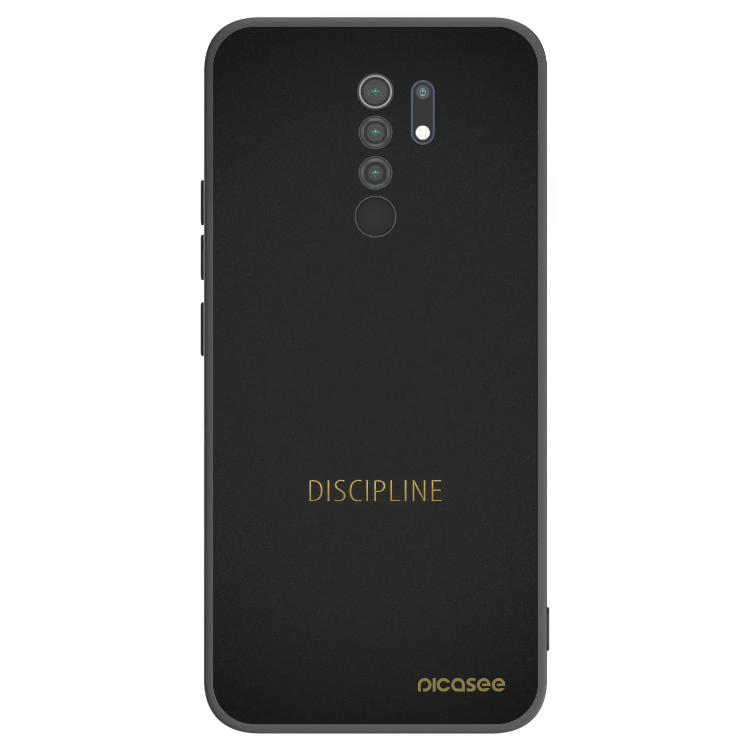 Picasee husă neagră din silicon pentru Xiaomi Redmi 9 - Discipline