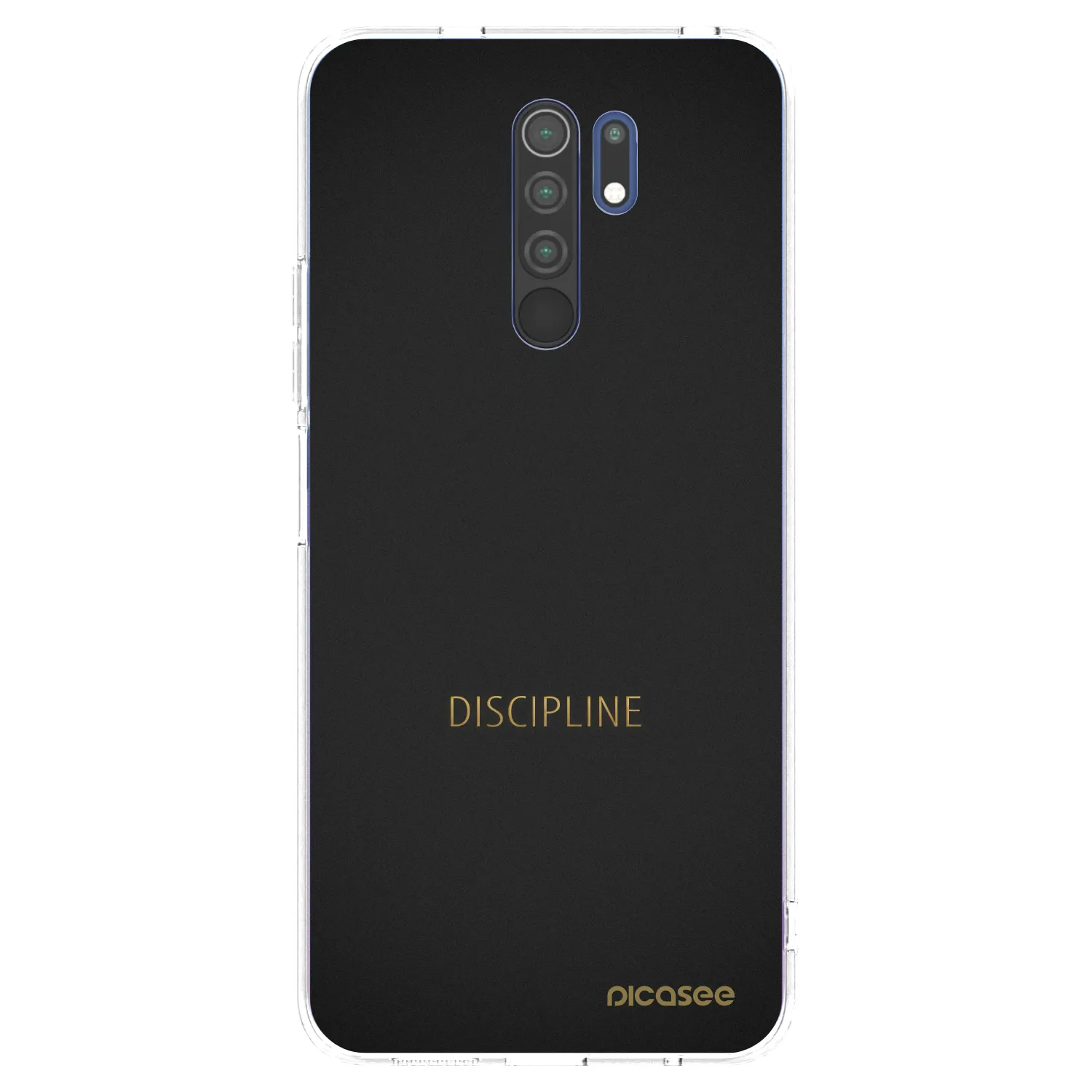 Picasee husă transparentă din silicon pentru Xiaomi Redmi 9 - Discipline