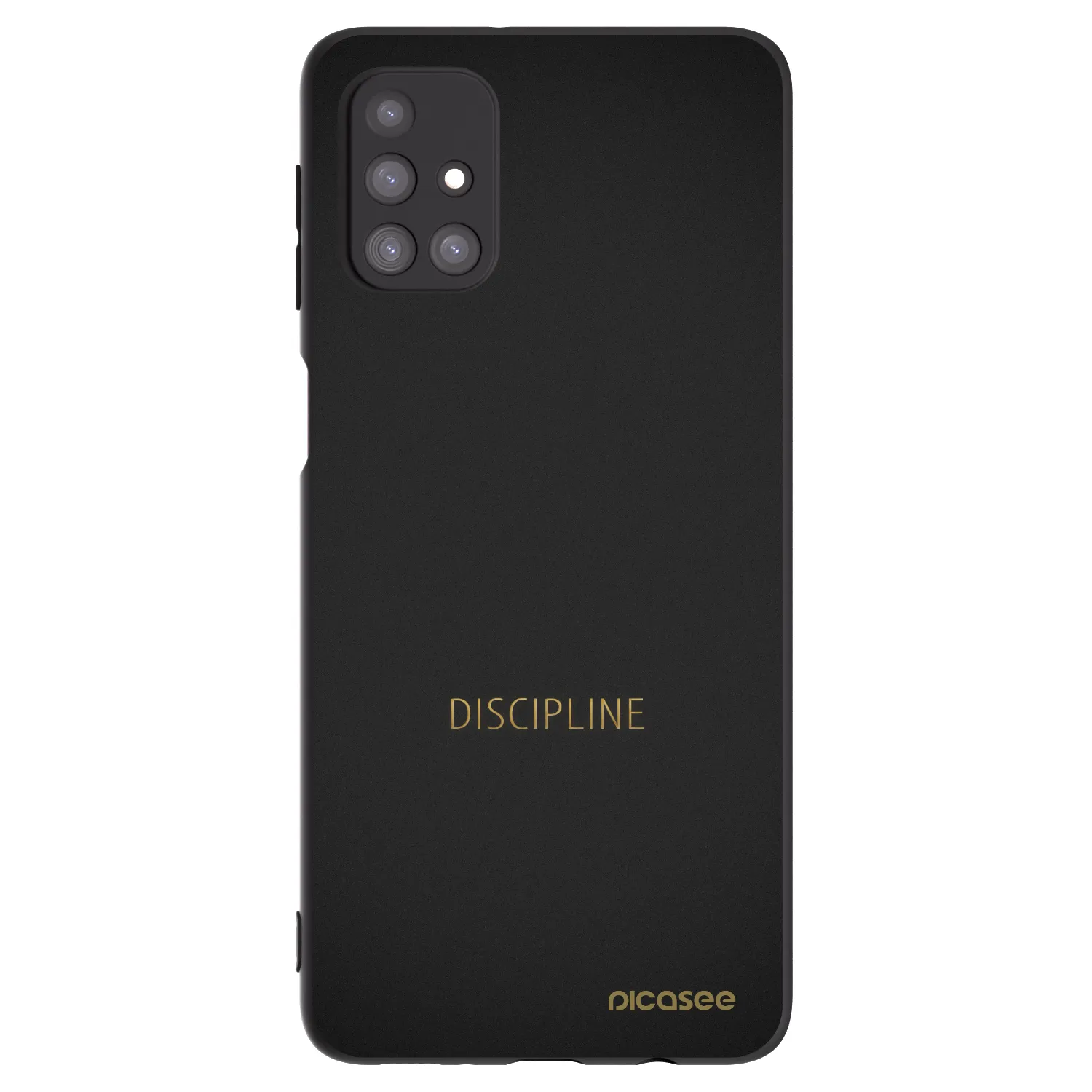 Picasee husă neagră din silicon pentru Samsung Galaxy M31s - Discipline