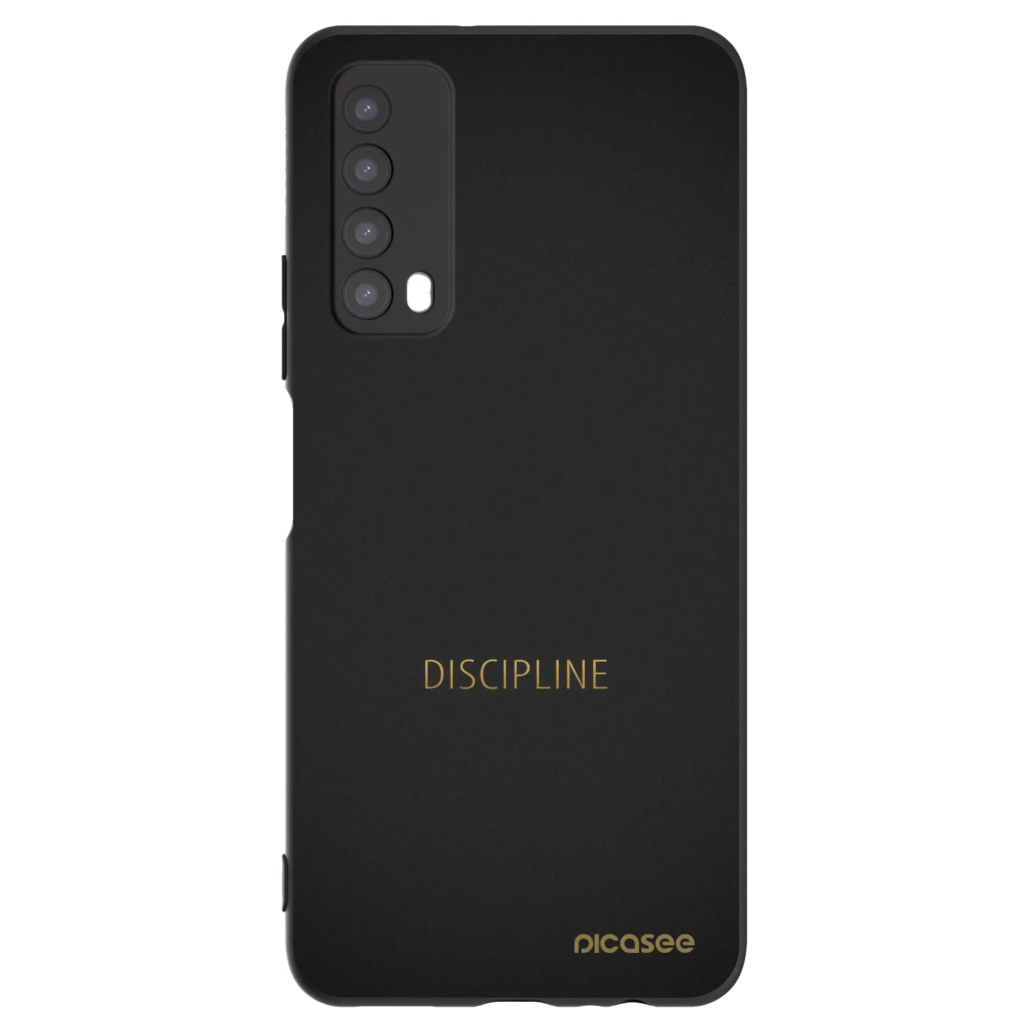 Picasee husă neagră din silicon pentru Huawei P Smart 2021 - Discipline