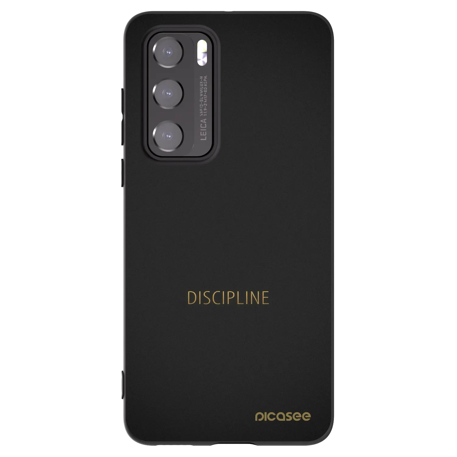 Picasee husă neagră din silicon pentru Huawei P40 - Discipline